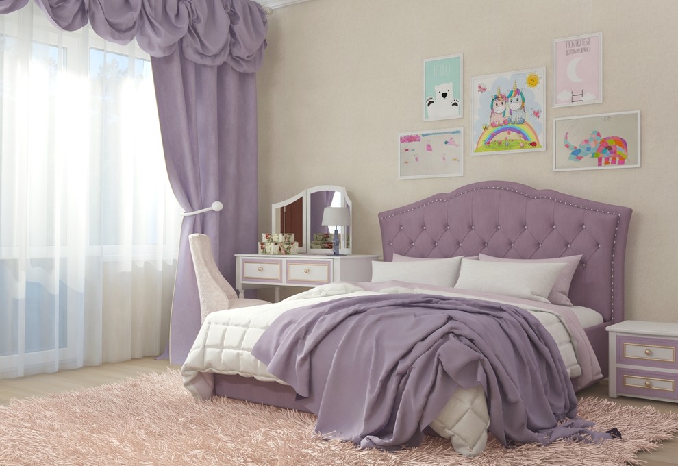 Дизайн спальни для девочки