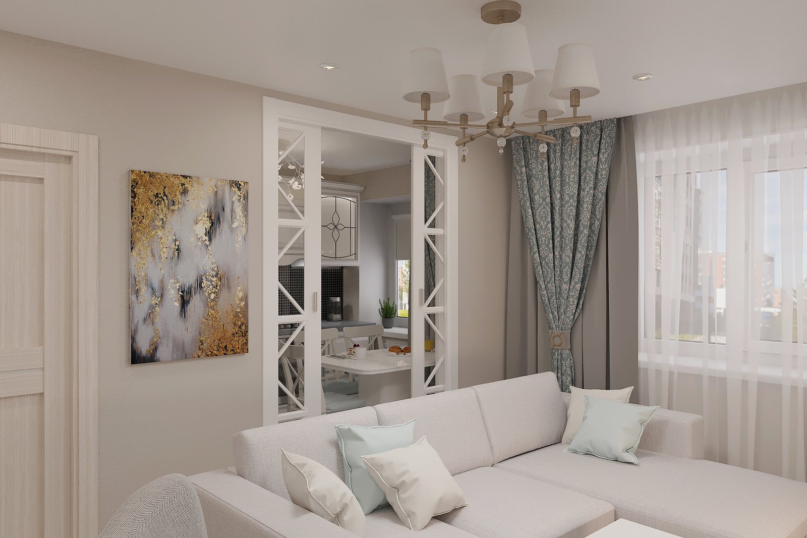 3-х комнатная квартира