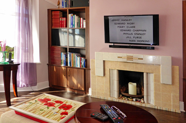 Focal Point contemporary-living-room