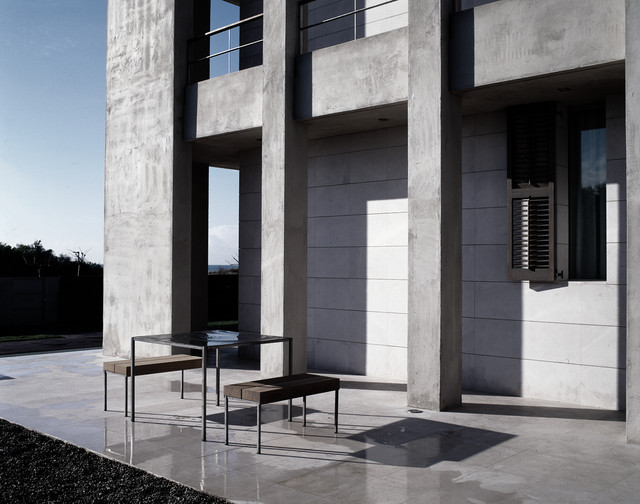 Casa en la playa coastal-deck