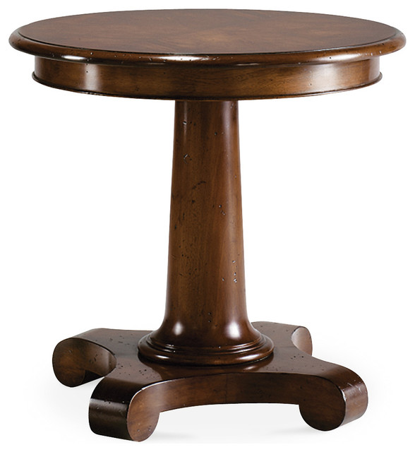 Pedestal Side Table