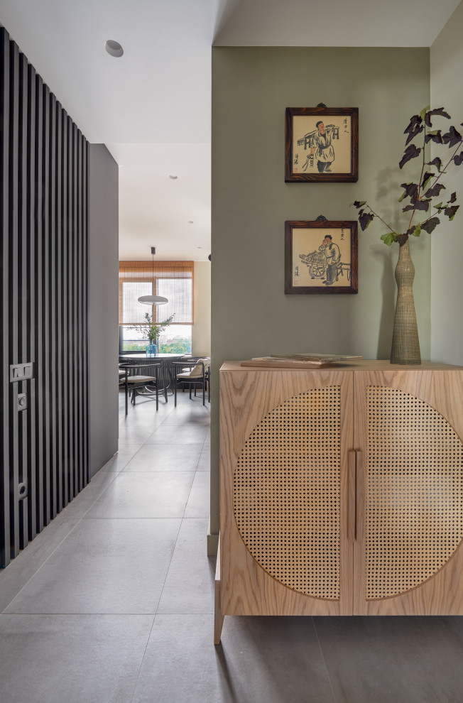 Современный интерьер с нотками Азии