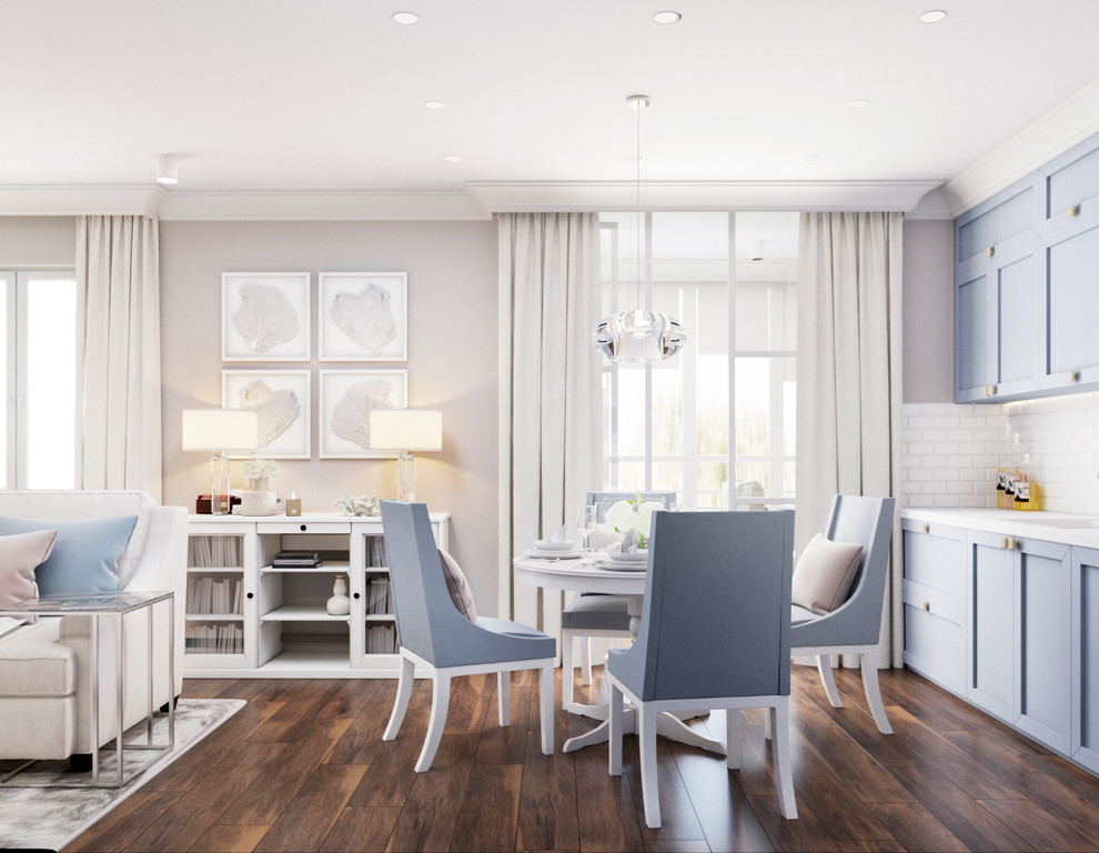 Апартаменты (85 квм) в стиле современной американской классики