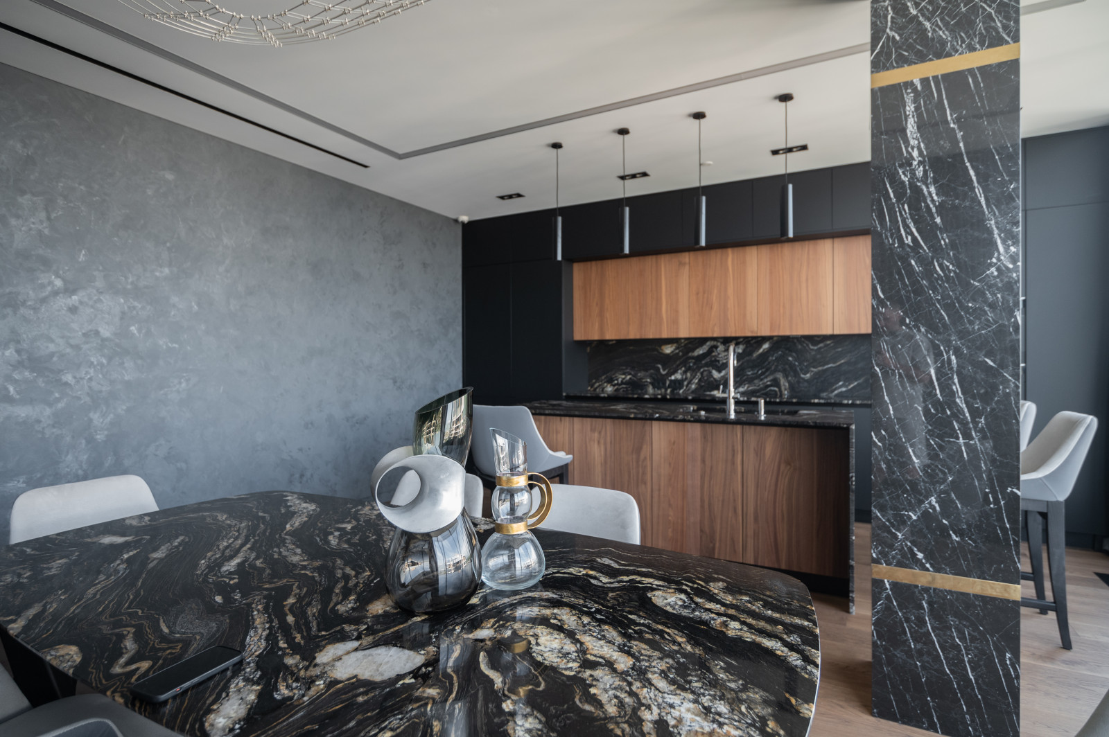 Пентхаус (современный) - кухня