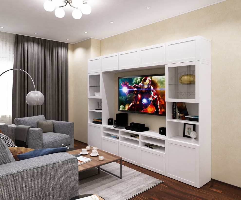 Двухкомнатная квартира в современном стиле