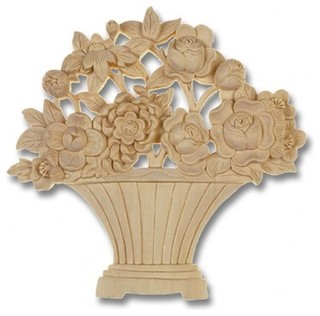 Wood appliques for furniture