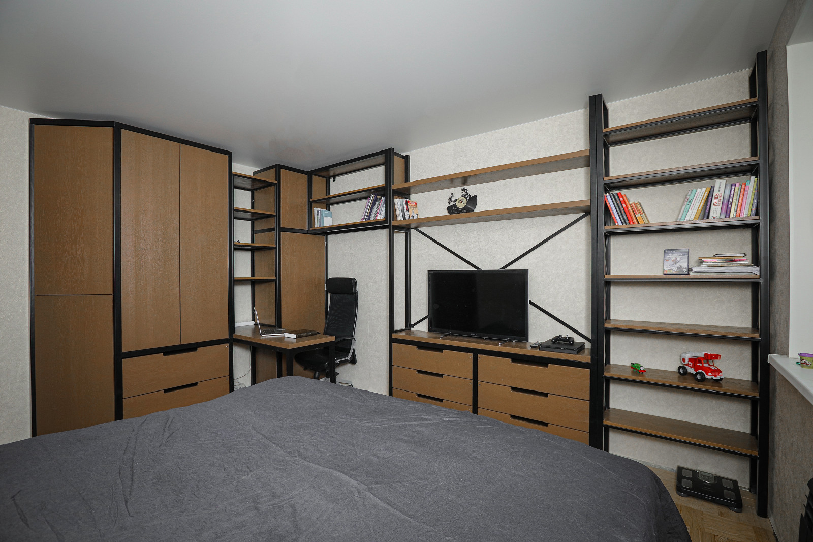 Комната в стиле лофт