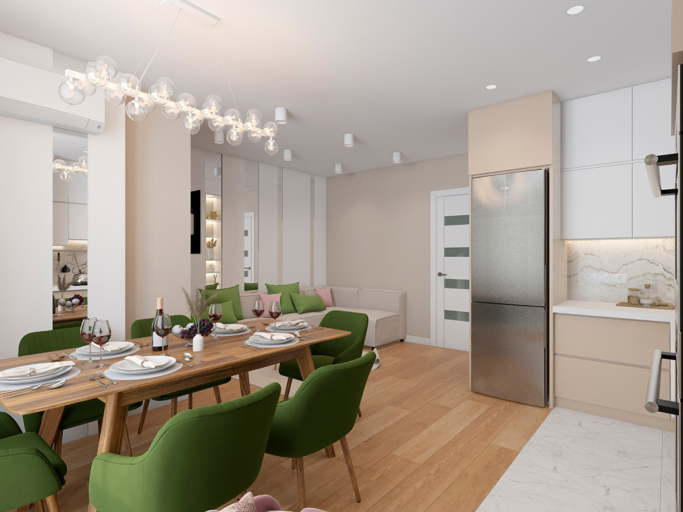 Квартира в стиле контемпорари