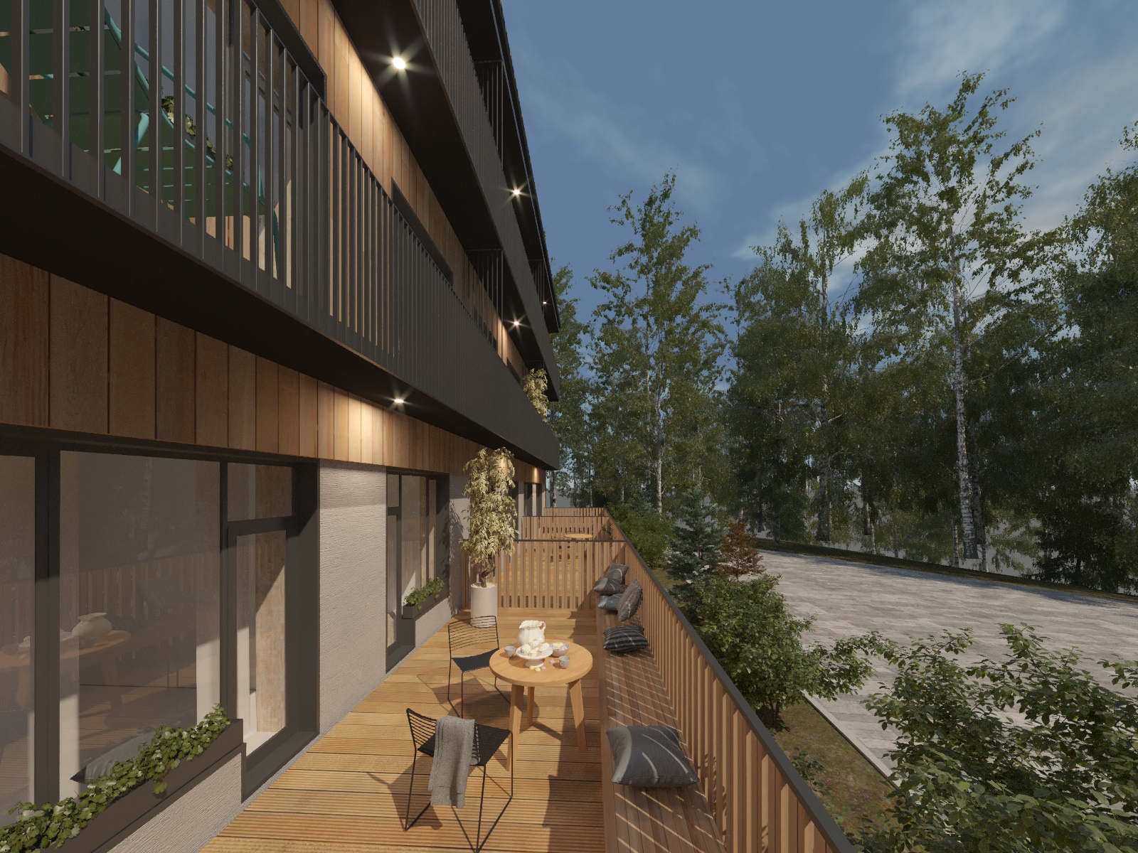 Апартаменты  в заповеднике