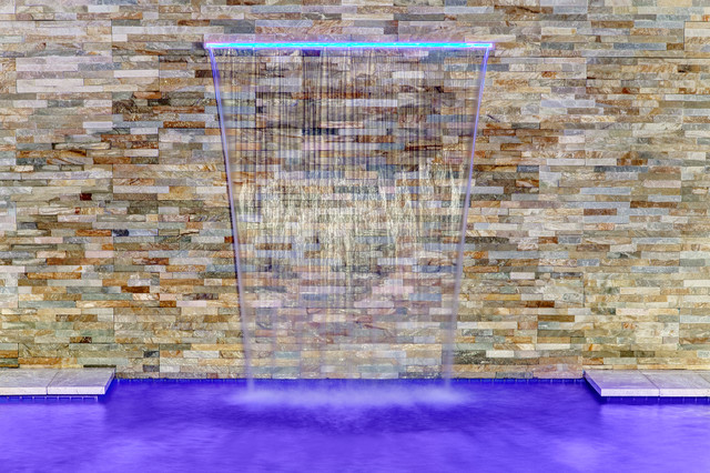 Simplistic Lines - throughout. contemporary-pool