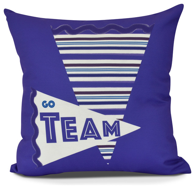 E by design Decorative Pillow Purple E by design Decorative Pillow Purple