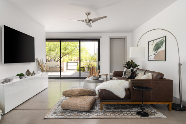 Organic Desert scandinavian-living-room