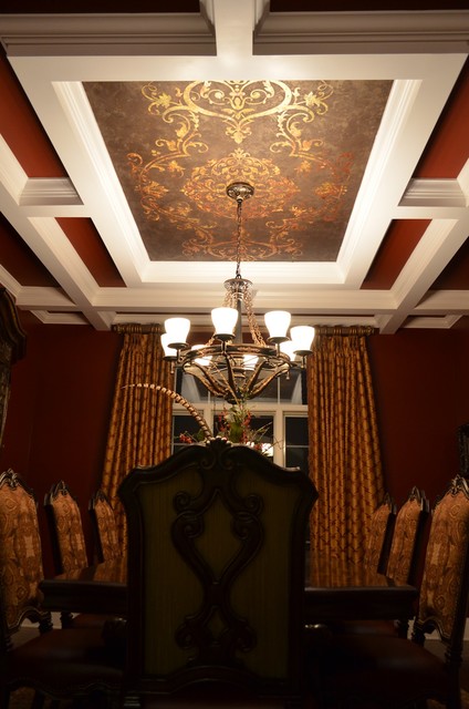 Modello Designs Stenciled Ceiling Projects Traditional