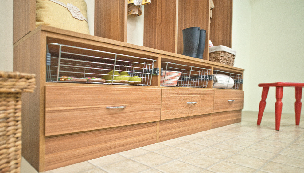 Example of a mid-sized mudroom design in Birmingham