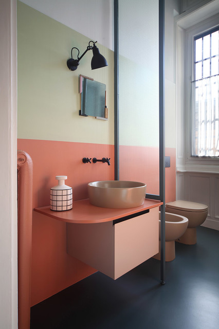 Le Temps Retrouv&eacute; eclectic-bathroom
