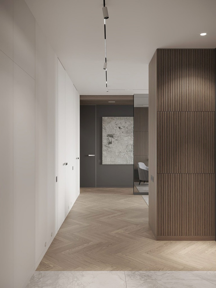 Квартира в современном стиле, ЖК «Duderhof Club», 146 кв.м.