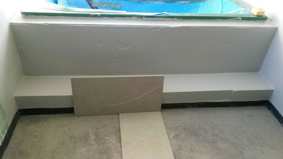 Rebuild of faulty bathroom - including all structural walls and floor