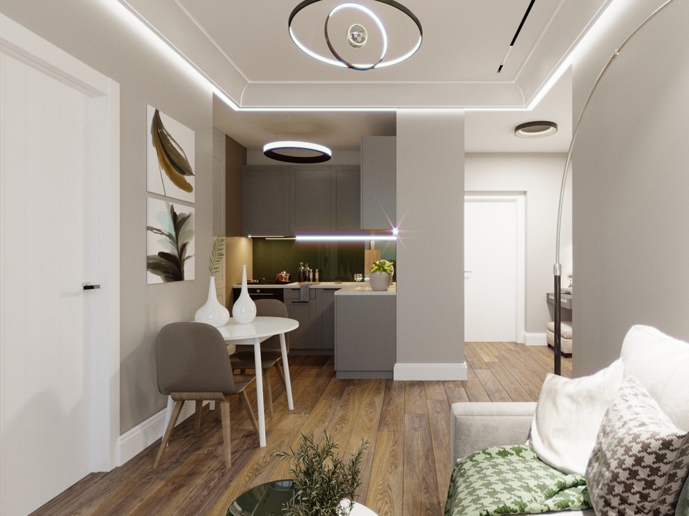 Современный стиль в ЖК "123"