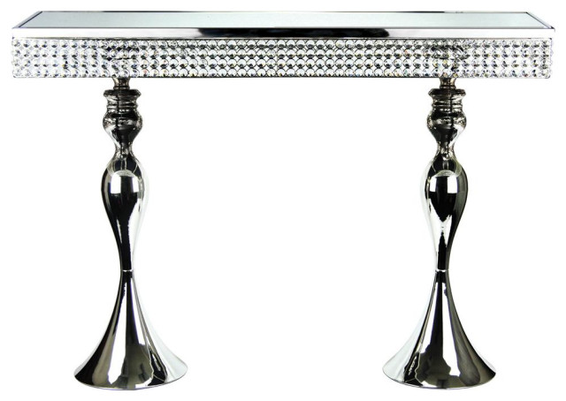 Crystal Mirrored Table