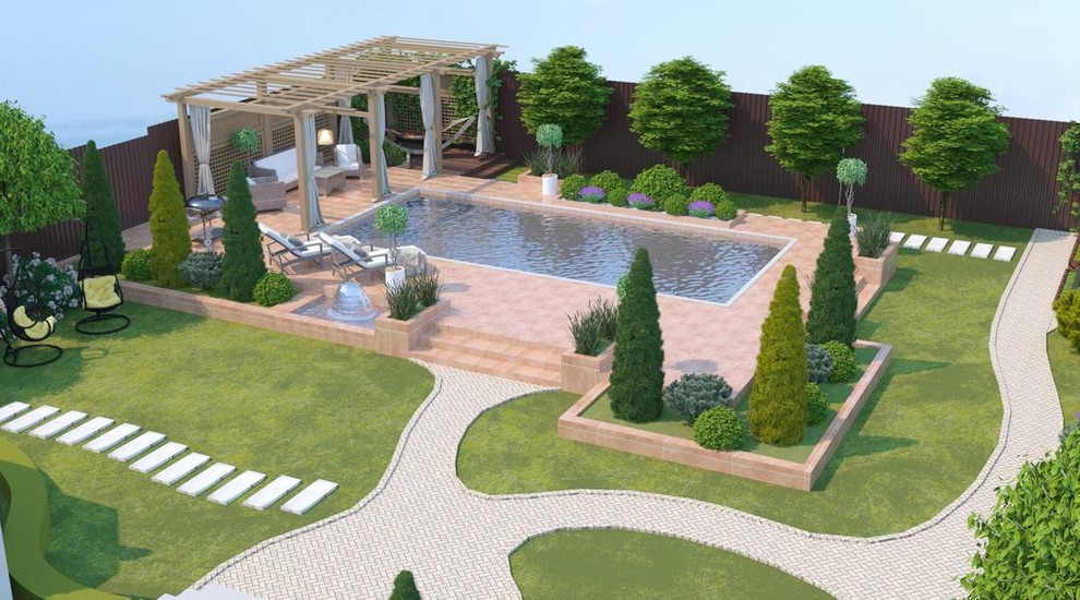 «Сад в средиземноморском стиле»