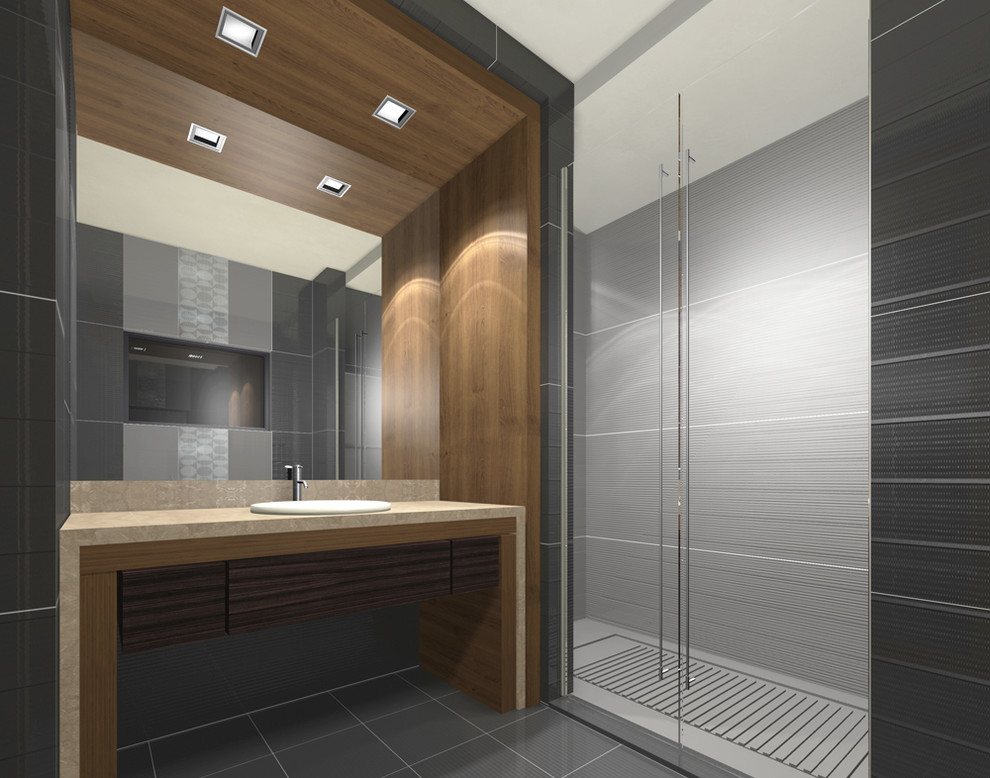 Contemporary bathroom in Other.