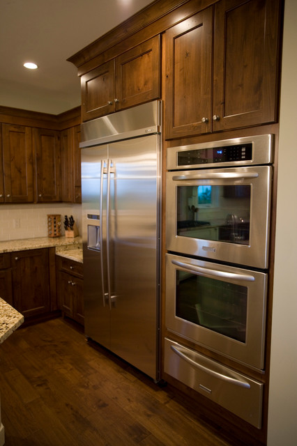 New Construction; Rustic Chic klassisch-kueche