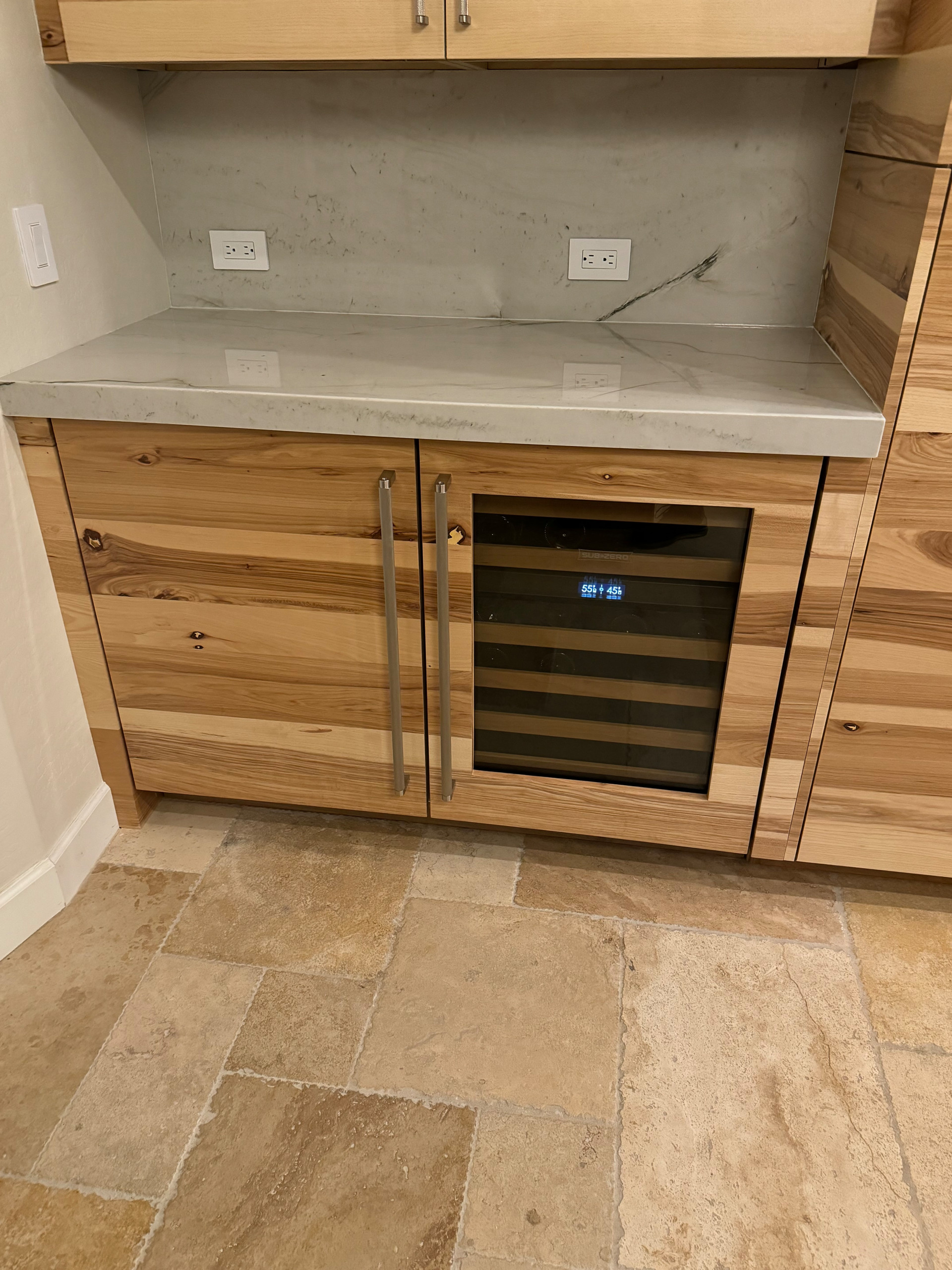 Rustic Hickory Custom Kitchen Cabinetry