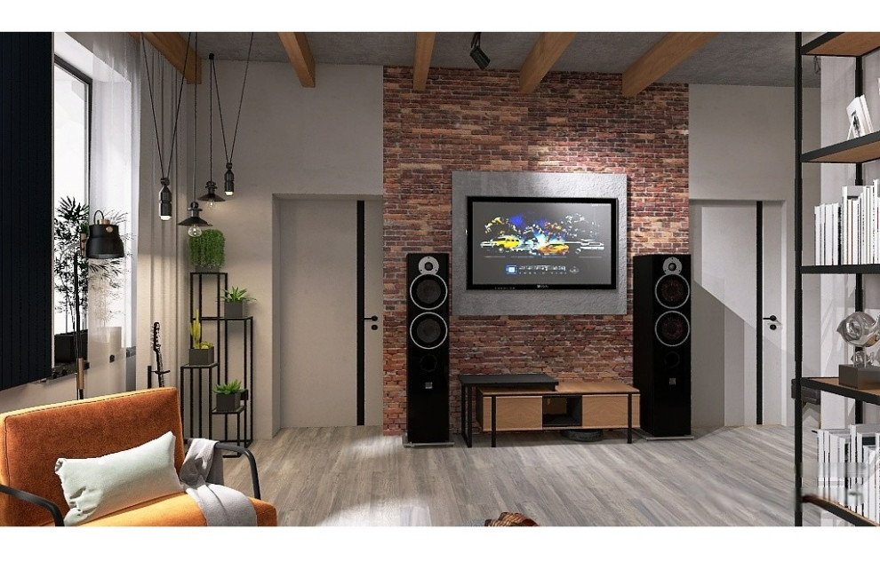 Квартира с радиусной стеной