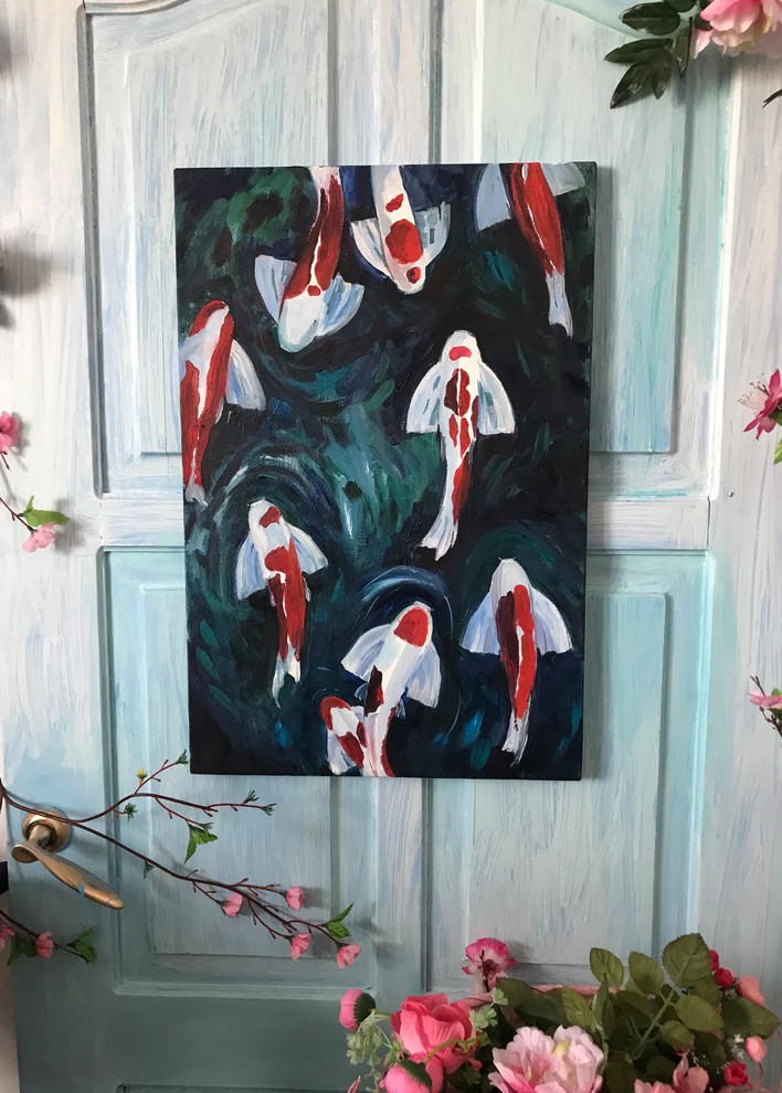 Отель Sea Breeze Resort, Оформили номера отеля картинами