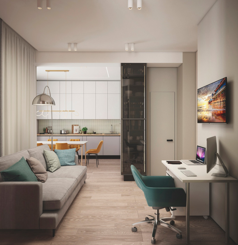 Квартира в ЖК "Фортепиано" на Ленинском проспекте 80 м2