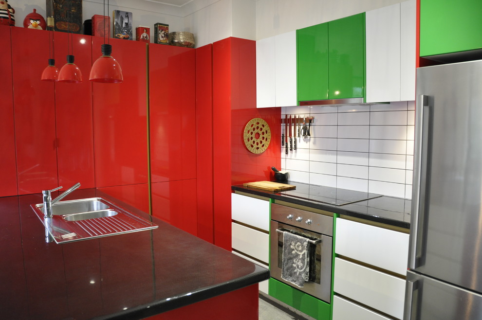 Modern kitchen in Hobart.