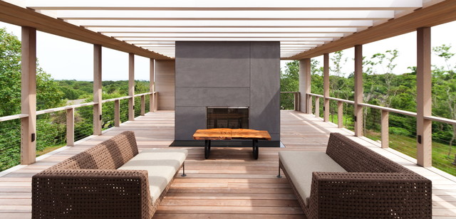 Fishers Island House contemporary-terrace