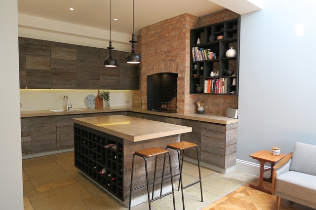 Glebe Road - Crouch End rustic-kitchen