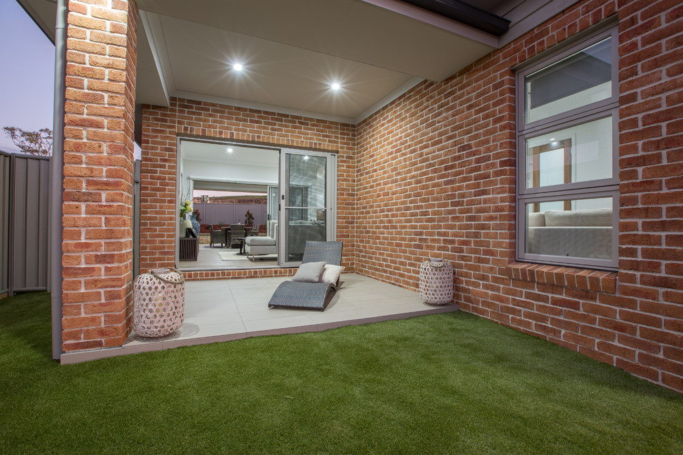 Photo of a large contemporary patio in Other.