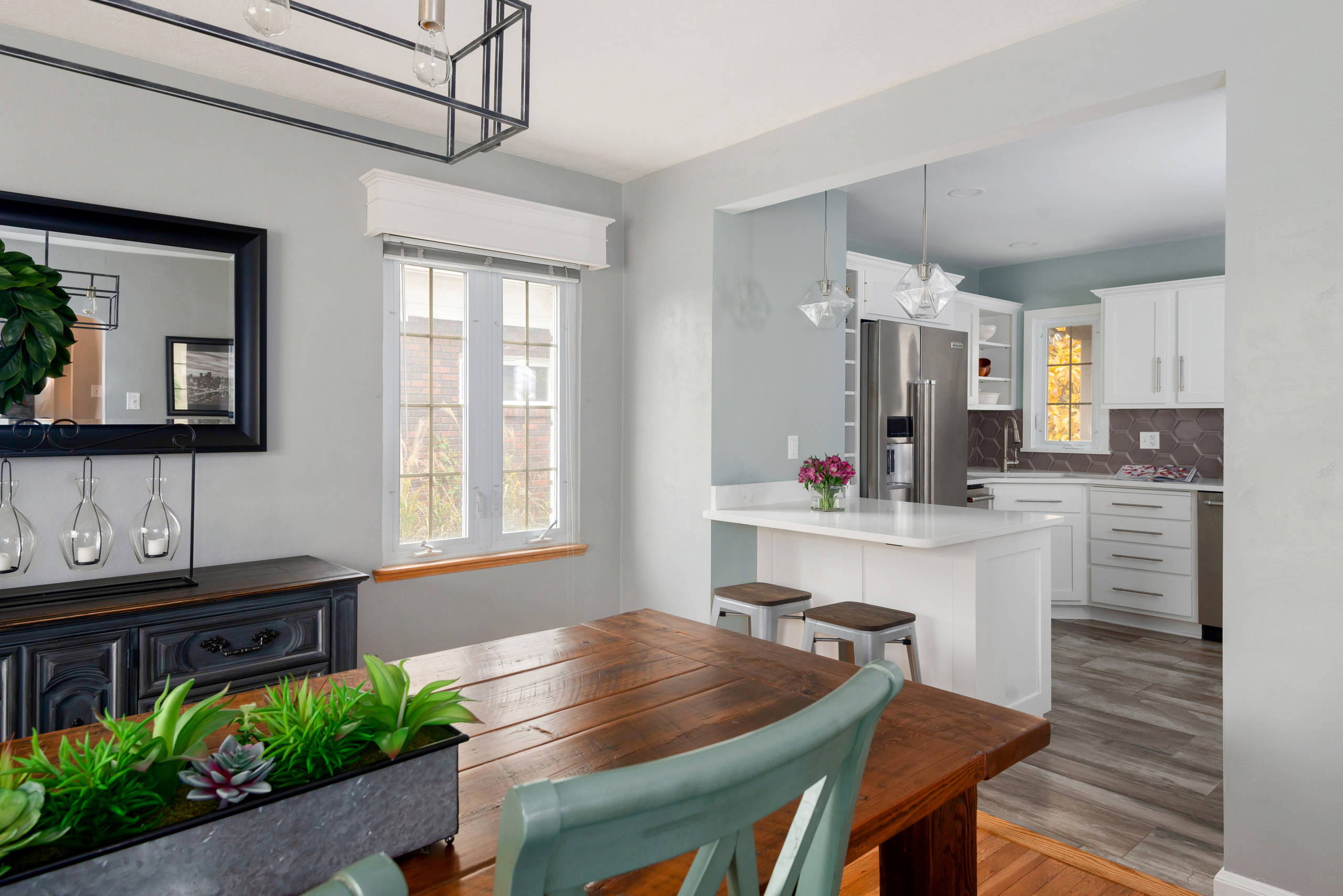 Classic White Kitchen Remodel