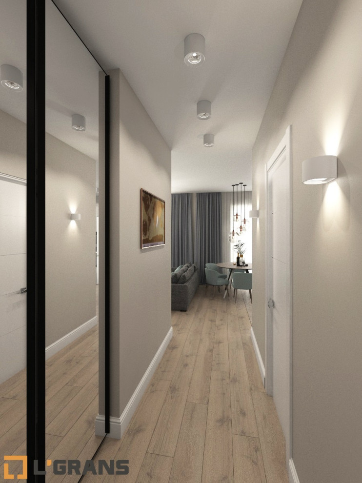 Дизайн интерьера 2к. квартиры по ул. Вахова, 4 в Хабаровске