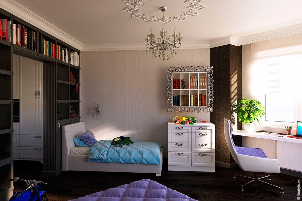 Дизайн-проект квартиры «Снегири»