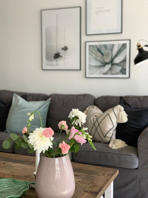 Indretning af hus til salg scandinavian-living-room