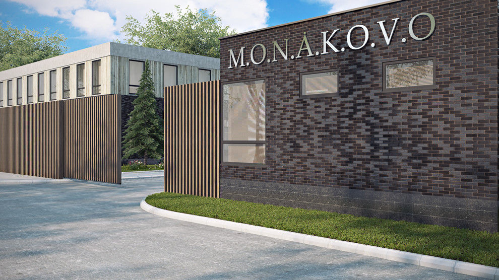 Поселок и Яхт-клуб. Эскиз и концепт