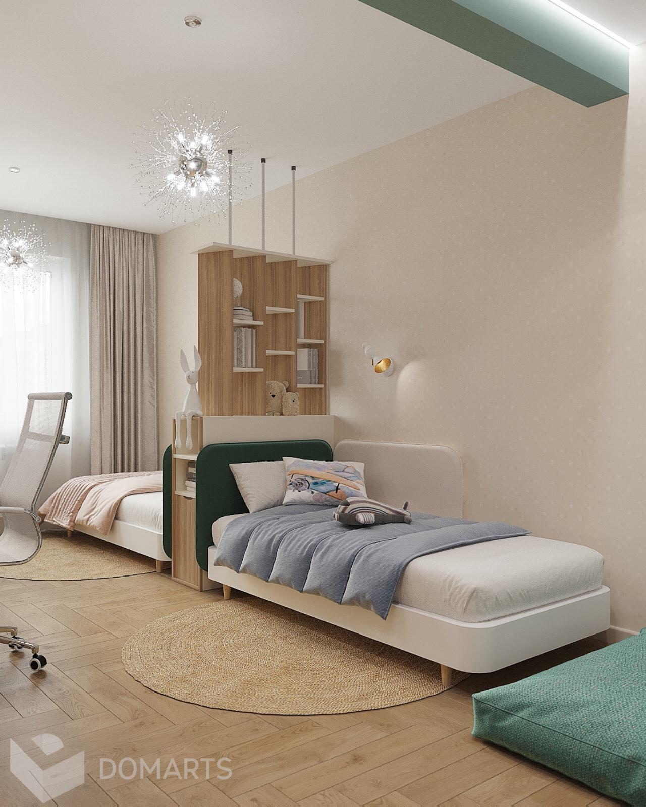 Детская для разнополых детей 22,1 м2