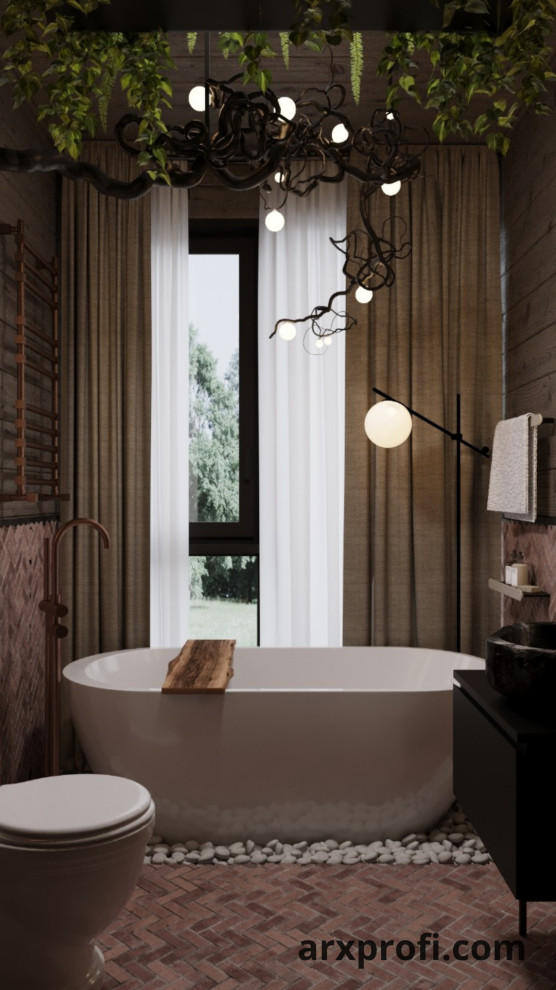 Проект интерьера дома 200 м2 в Московской области