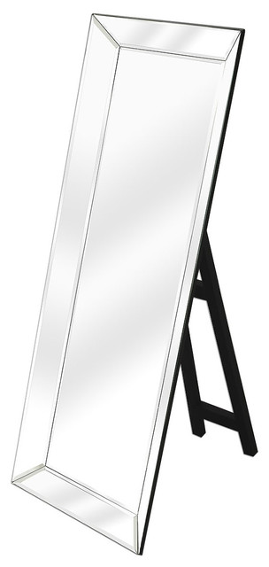 Offex Modern Floor Standing Mirror With, Floor Easel For Mirror