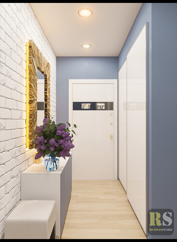 Дизайн интерьера "двушки" 46м2 в Скандинавском стиле для молодой пары