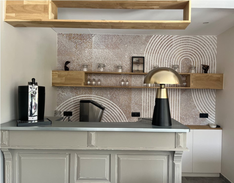 Aménagement et décoration du rdc d'une maison individuelle ossature bois