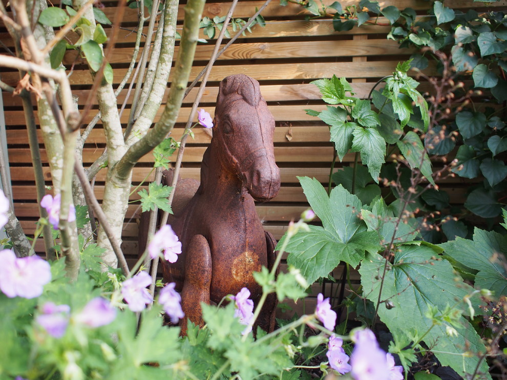 Romantic garden in London.