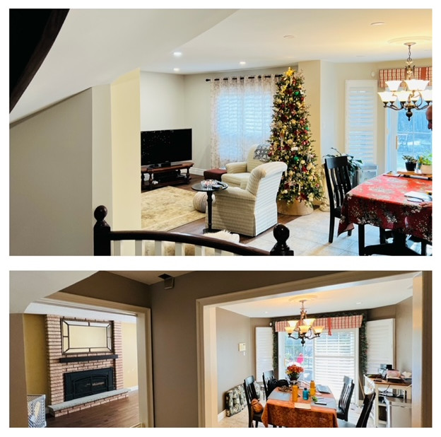 Load Bearing Walls Removal to create an Open Concept