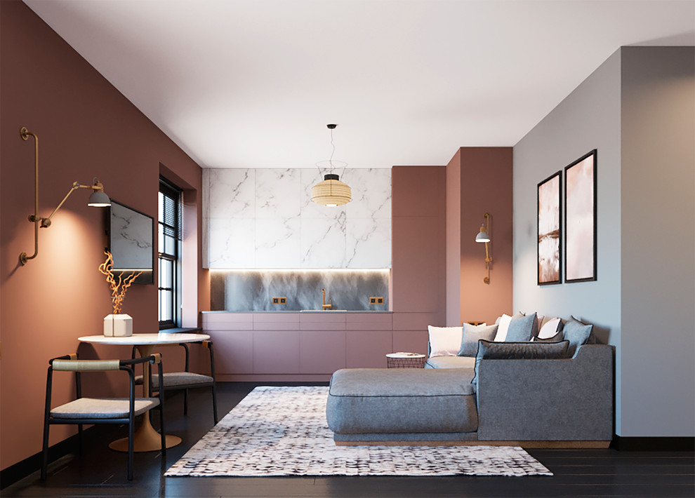 Квартира-студия для молодой девушки