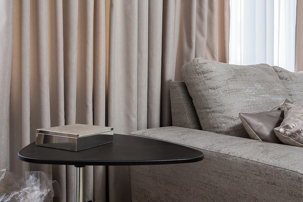 Шторы в интерьере 2х комнатной квартиры