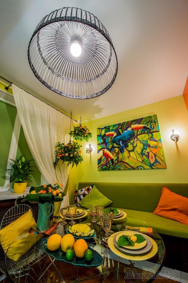 кухня в стиле Рио для телепроекта  "Сделано со вкусом" на ТНТ