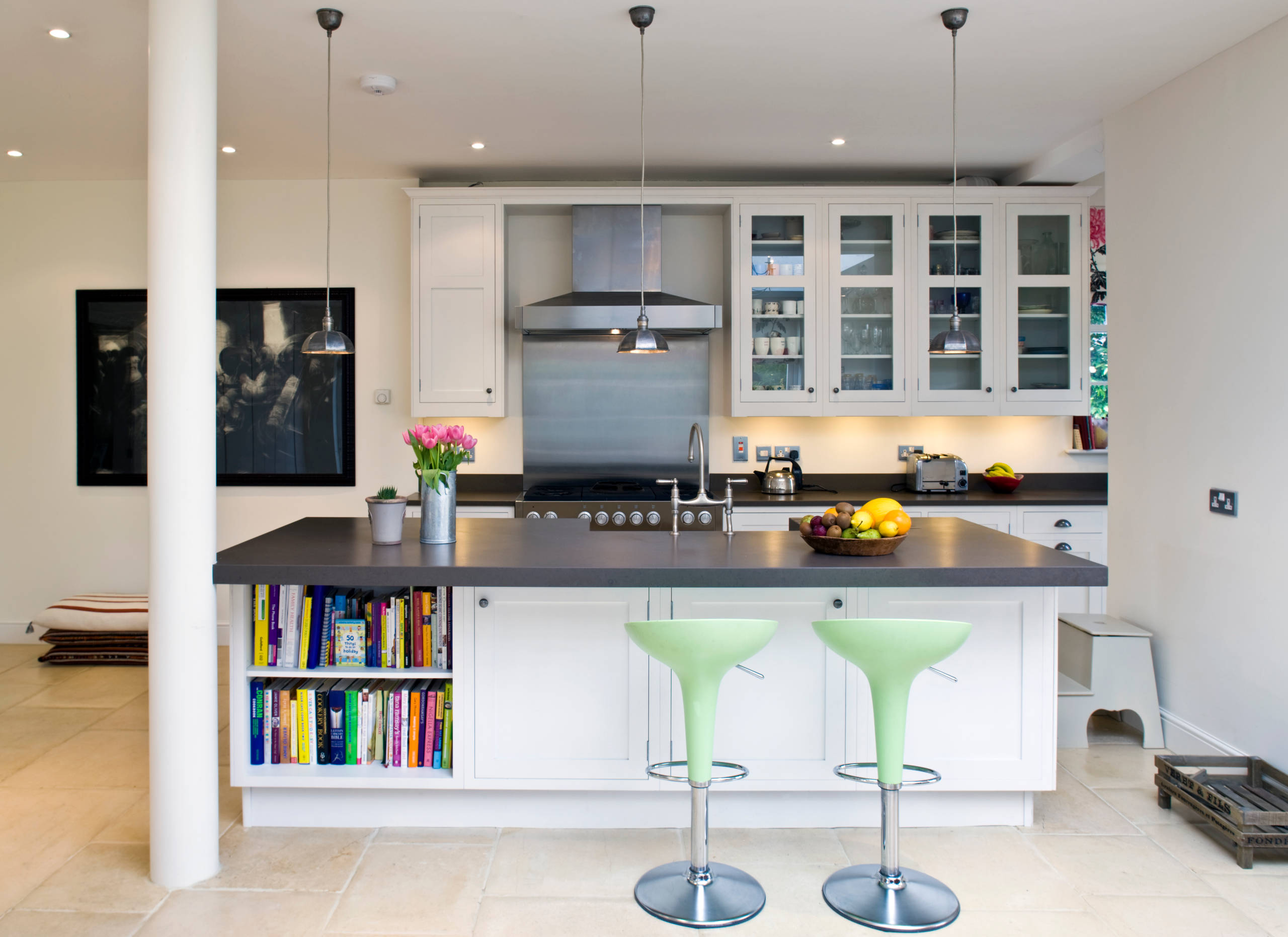 Cookbook Storage Ideas Houzz